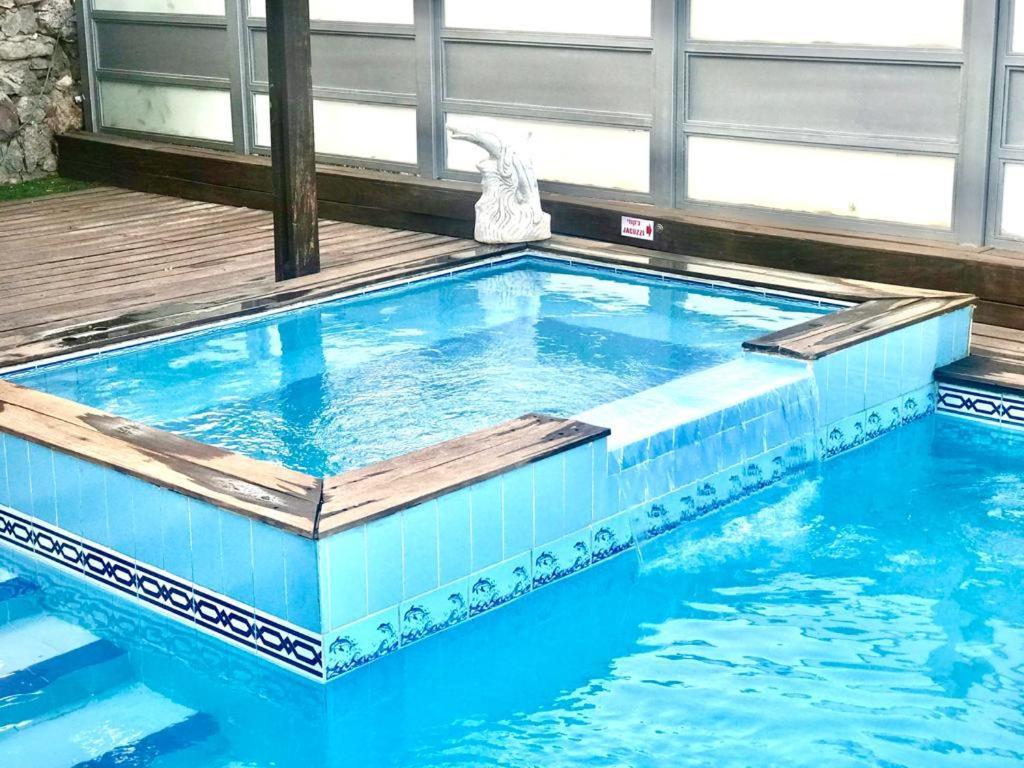 Villa With Heated Pool And Jacuzzi Sea View 300M Front Of The Beach Eilat Exterior foto